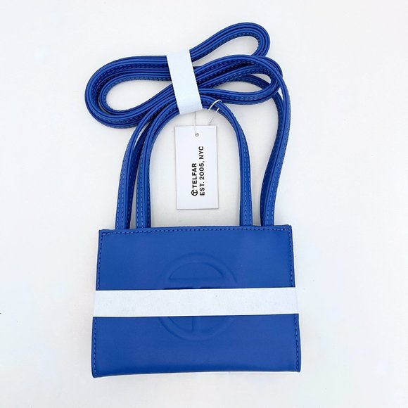 Telfar Small Shopping Bag Blue Painter's Tape - Picture 2 of 6